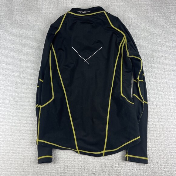SWIX Cross-country skiing Ultralight Base layer longsleeve Full-zip Men M Black - Picture 11 of 15